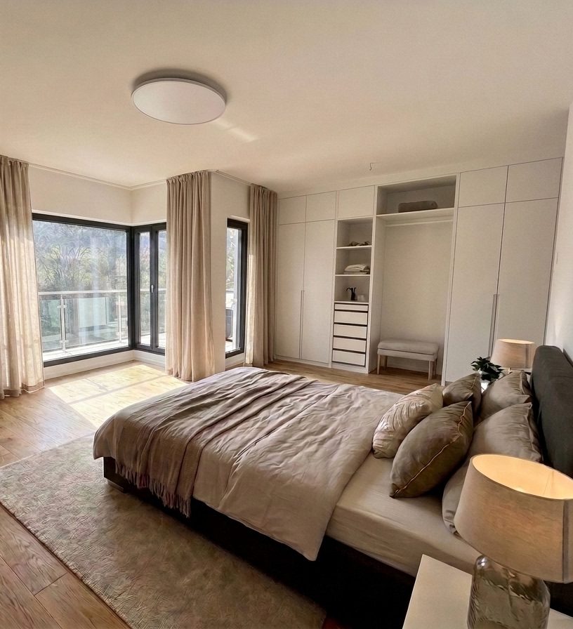 Haus 46b Schlafzimmer